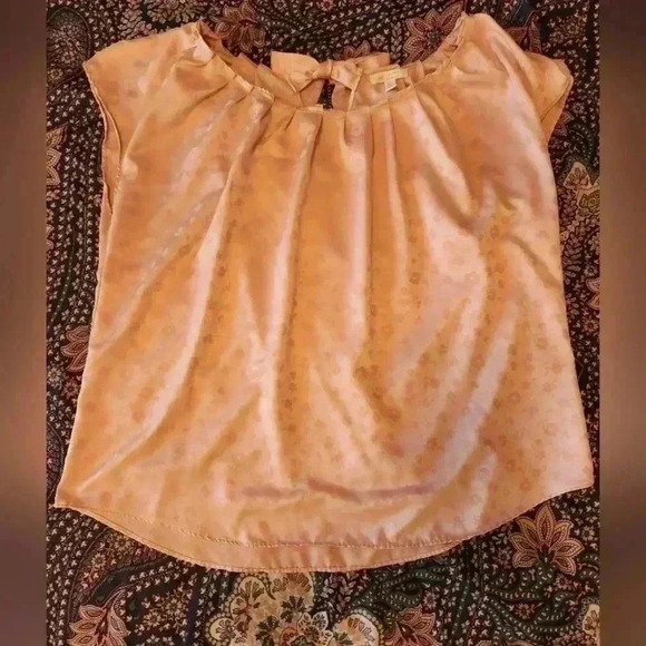 Lauren Conrad bow back blouse, XL - Picture 2 of 7